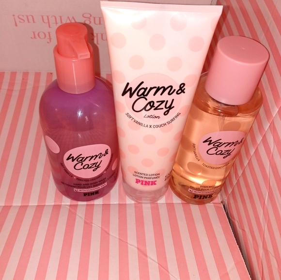 PINK Victoria's Secret Other - Pink Warm and Cozy Trio